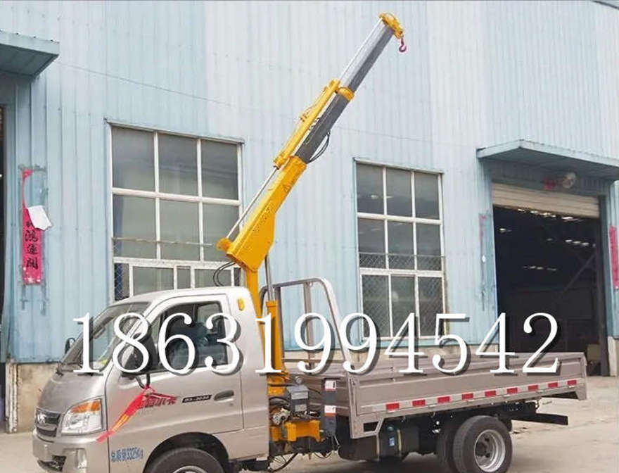 夏河县随车吊机全电动车载吊机电动葫芦随车吊机搬运改装改装12V液压车载吊